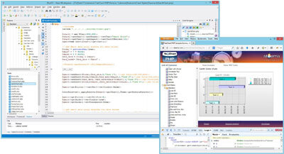 Sample Gantt Chart Series types in PHP.